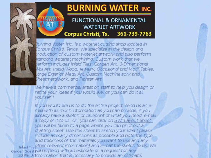 www.burningwaterinc.com