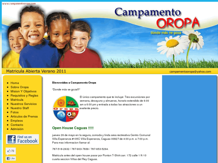 www.campamentooropa.com