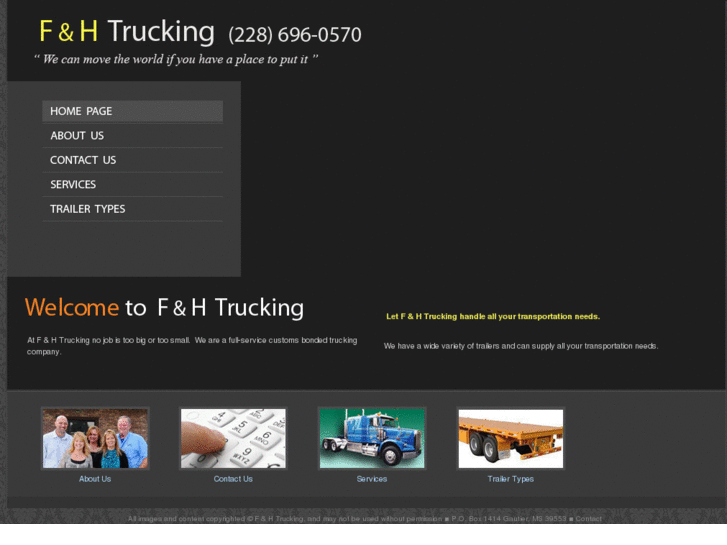 www.fandhtrucking.com