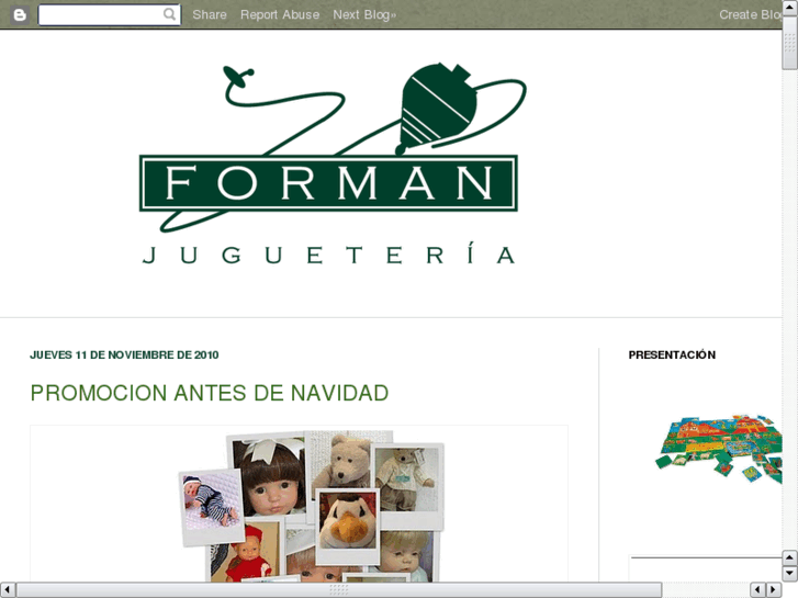www.formanjuguetes.es