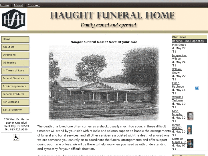 www.haughtfuneralhome.com