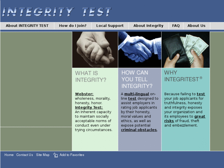 www.integrity-test.com