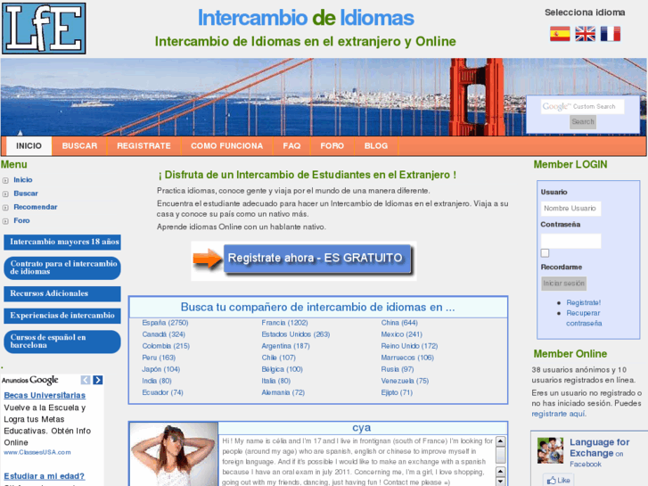 www.intercambioestudiantes.com