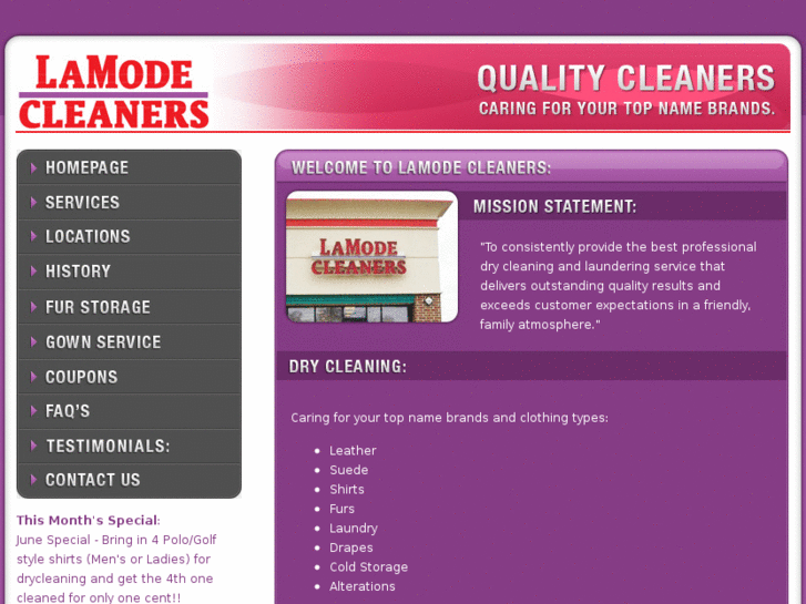 www.lamodecleaners.com