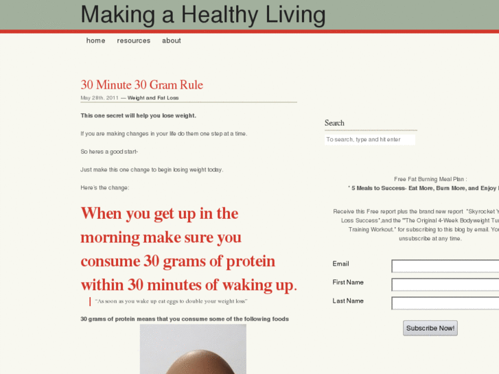 www.makingahealthyliving.com