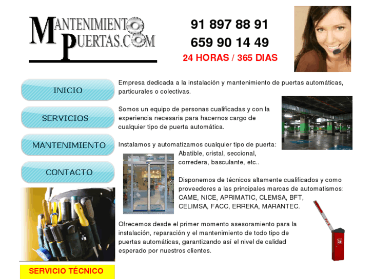 www.mantenimientopuertas.com