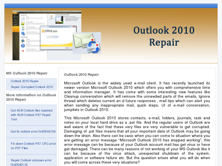 www.outlook2010repair.com