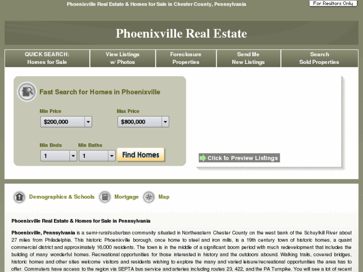 www.phoenixville-realestate.com