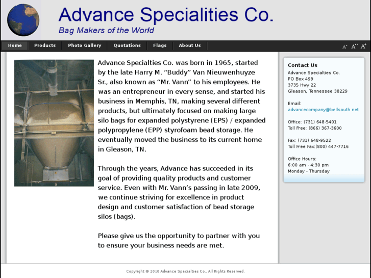 www.advancespecialties.net