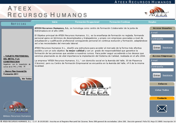 www.ateexrecursoshumanos.com