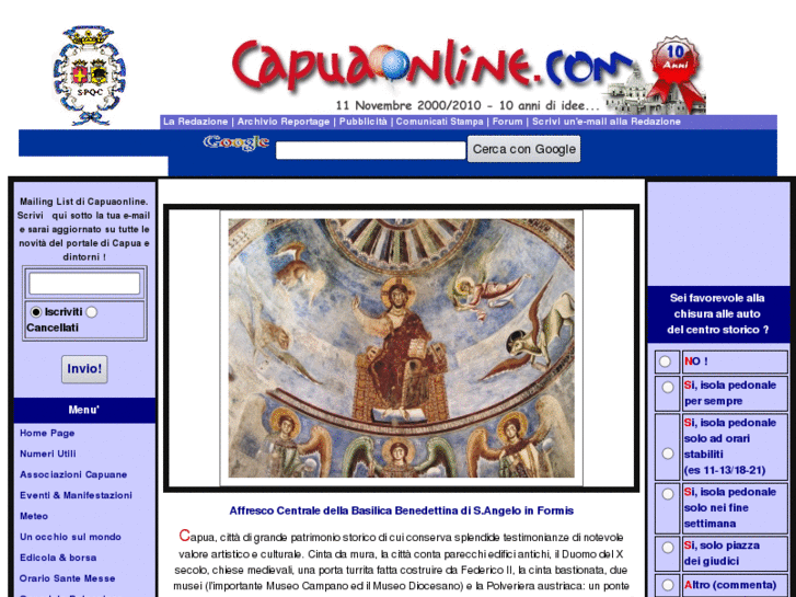 www.capuaonline.info