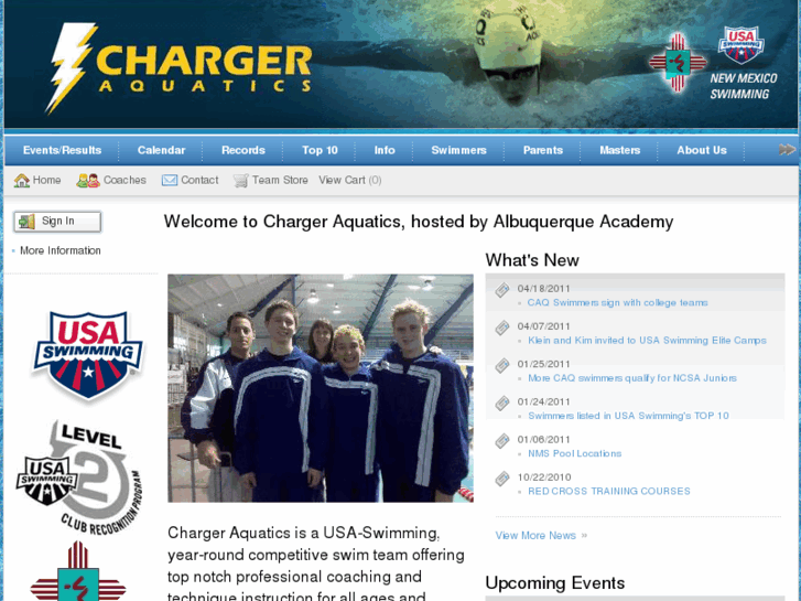 www.chargerswim.com