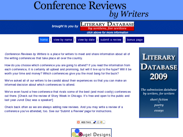 www.conferencereviewsbywriters.com