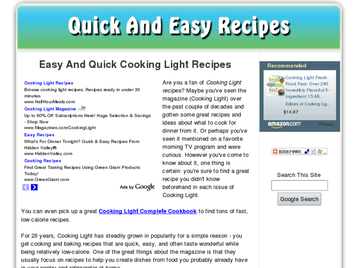 www.cookinglight-recipes.com