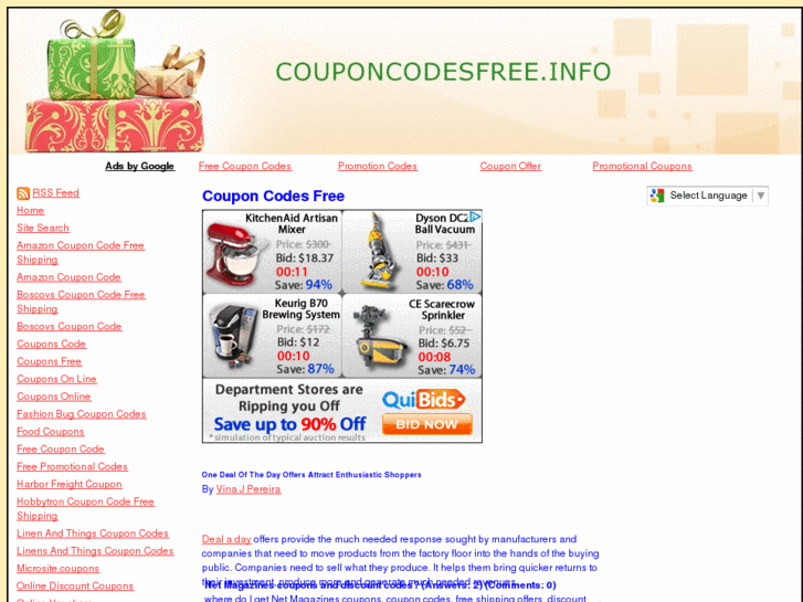 www.couponcodesfree.info