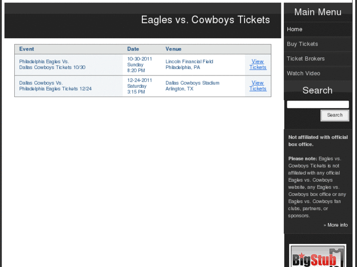 www.eaglescowboystickets.com