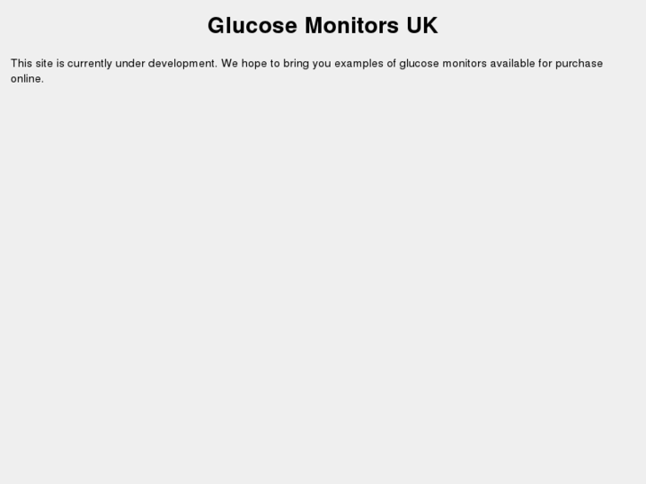 www.glucosemonitor.co.uk