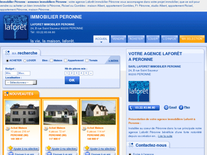 www.laforet-immobilier-peronne.com