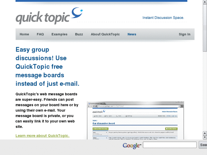 www.quicktopics.com