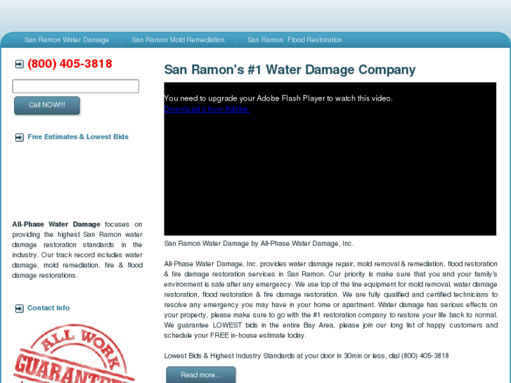 www.sanramonwaterdamage.info