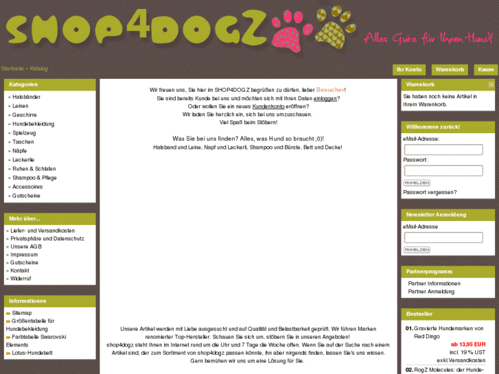 www.shop4dogz.de