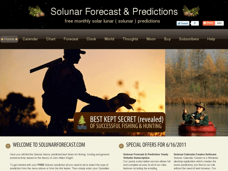 www.solunarforecast.net