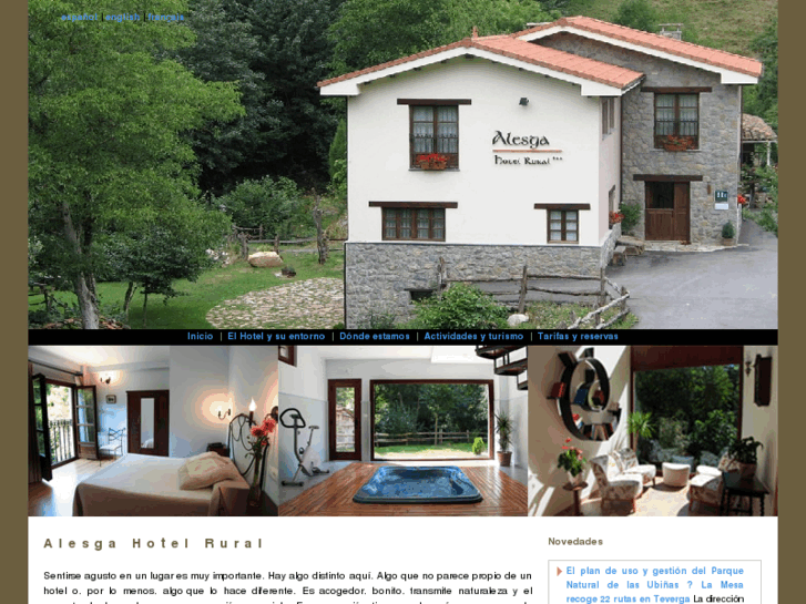 www.alesgahotelrural.com