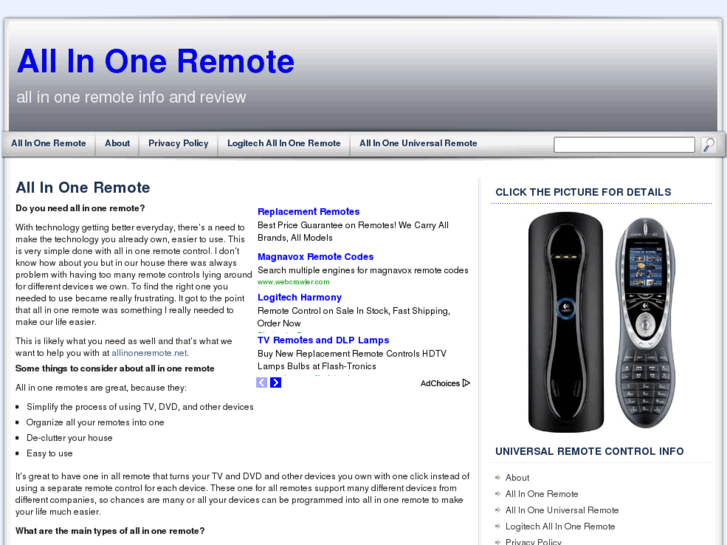 www.allinoneremote.net