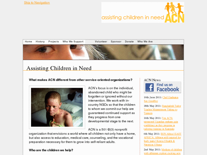 www.assistingchildreninneed.com