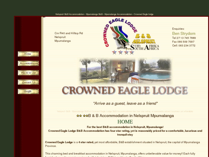 www.crownedeaglelodge.co.za