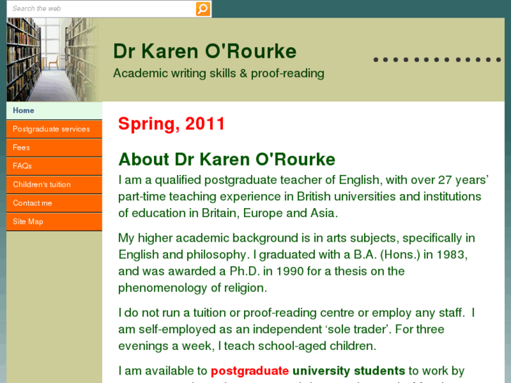 www.drkarenorourke.co.uk