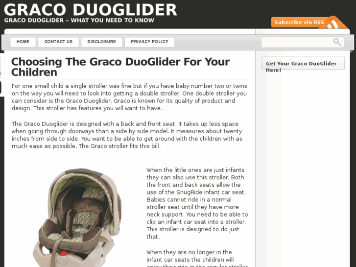 www.gracoduoglider.org