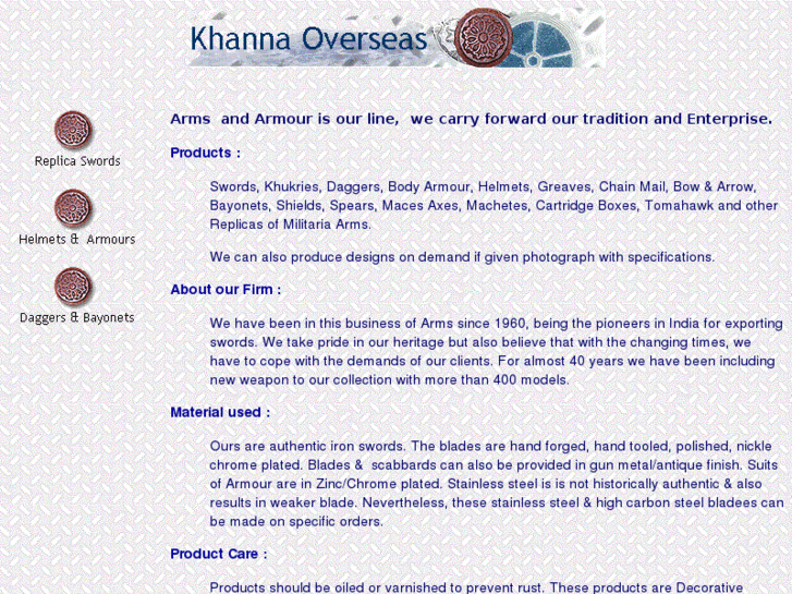 www.khannaoverseasswords.com