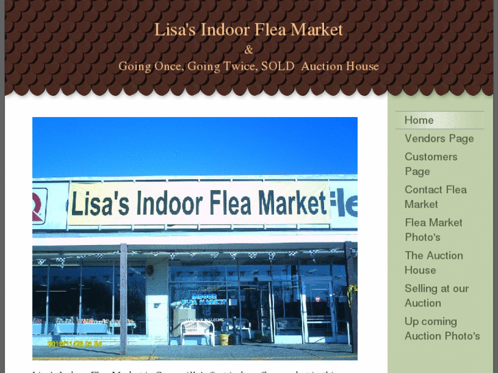 www.lisasindoorfleamarket.com