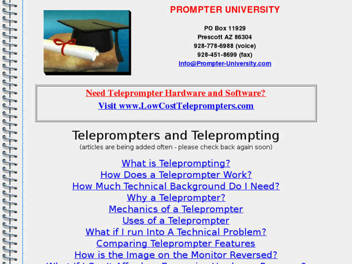 www.prompter-university.com