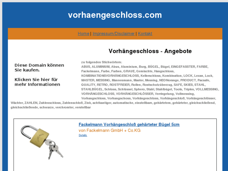 www.vorhaengeschloss.com