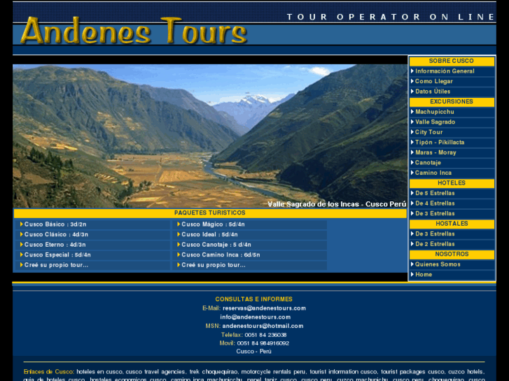 www.andenestours.com