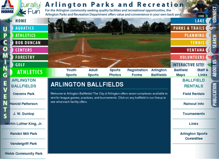 www.arlingtonballfields.com