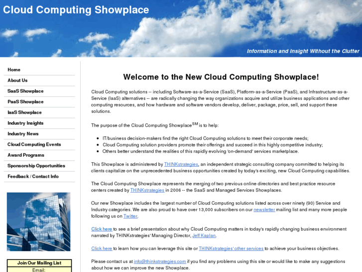 www.cloudshowplace.net