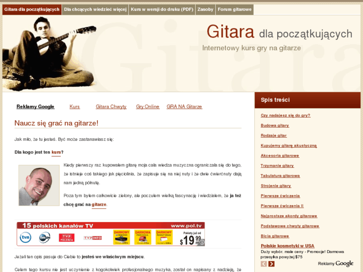 www.gitaradlapoczatkujacych.pl