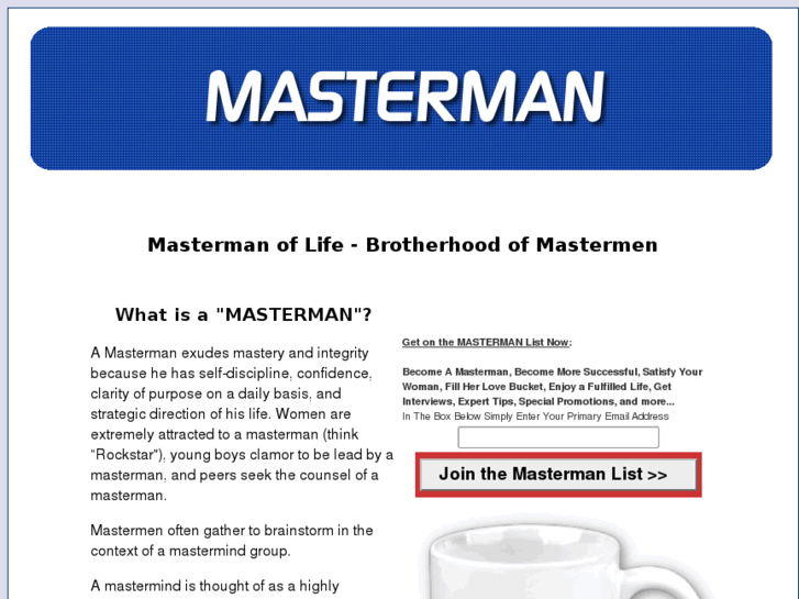 www.mastermanoflife.com