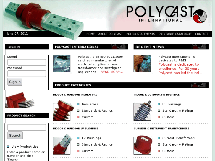 www.polycastinternational.com