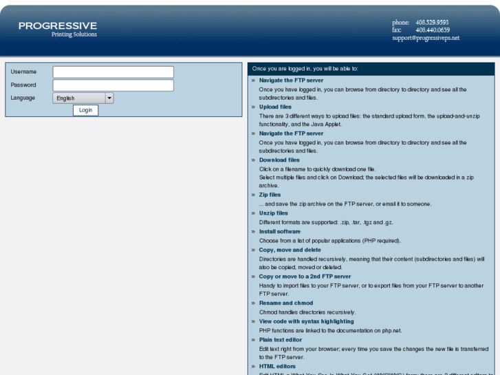 www.progressiveftp.com