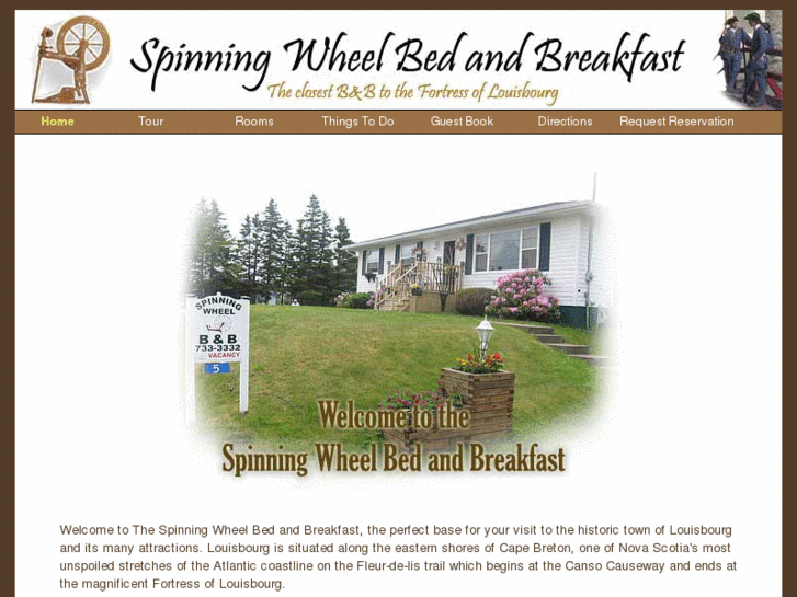 www.spinningwheelbedandbreakfast.com