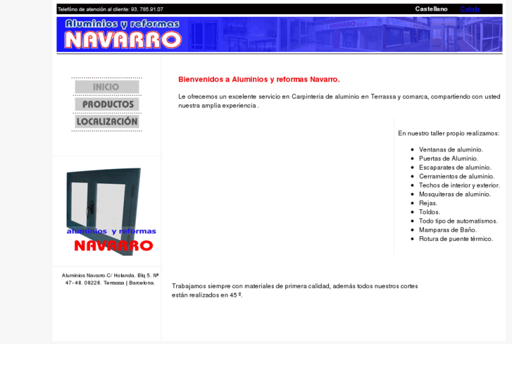 www.aluminiosnavarro.es