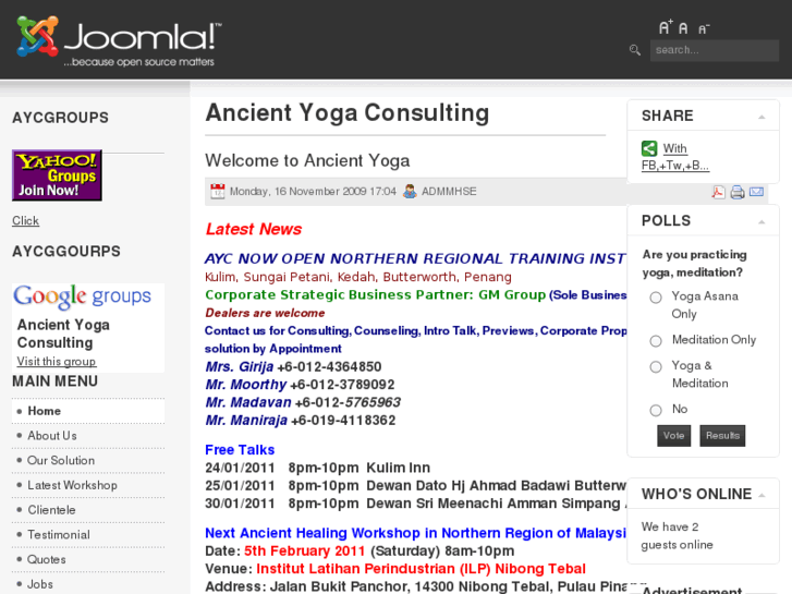 www.ancientyogaconsulting.com