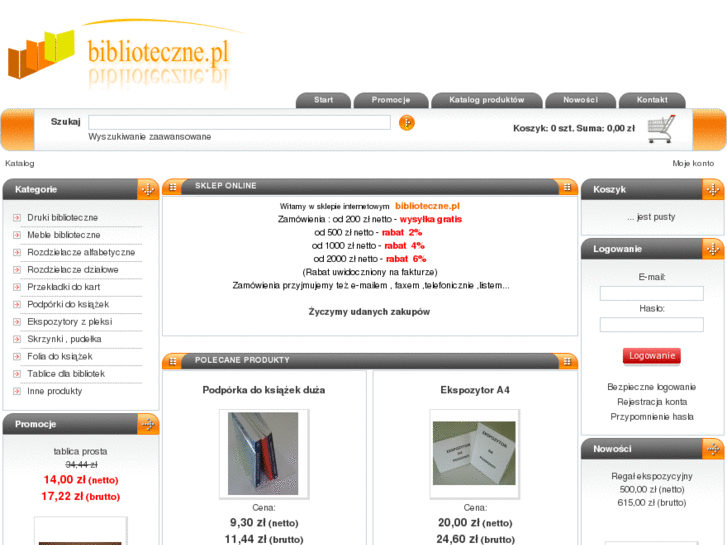 www.biblioteczne.pl