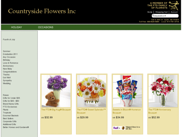 www.countrysideflowers.biz