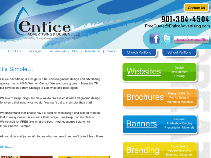 www.enticeadvertising.com