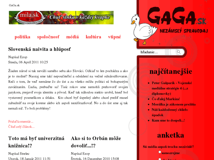 www.gaga.sk